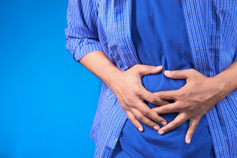How is irritable bowel syndrome linked to anxiety?